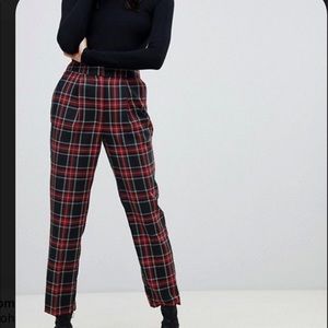 Chaps Green and Plaid Pants